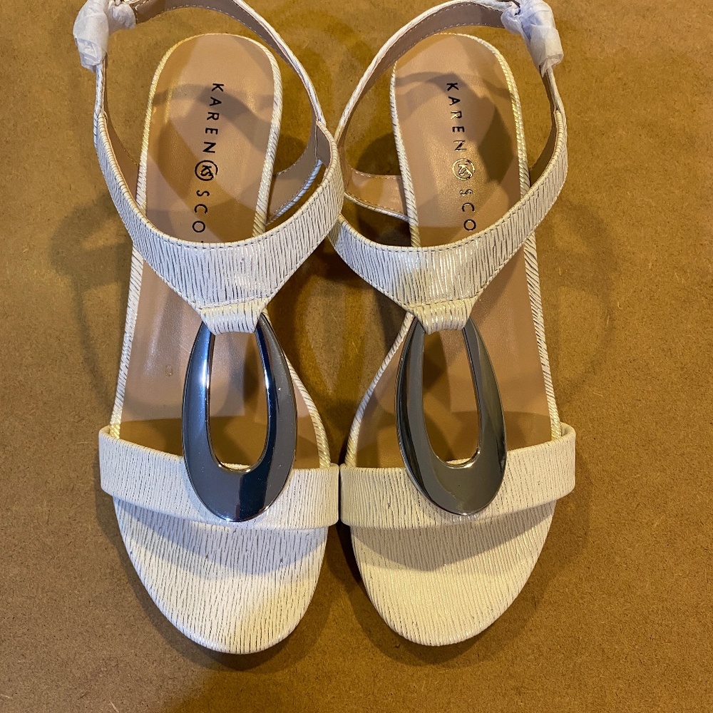 Karen Scott Sandals Carmeyywhc White Coastal